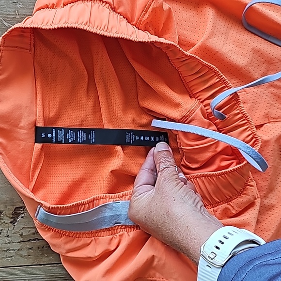 Lululemon Orange Shorts - Picture 9 of 16